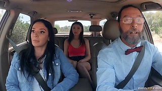 Hitching A Ride With Van Wylde, Maya Woulfe - Brazzers