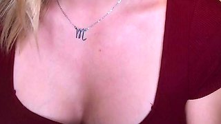 Big boobs milf masturbates with her dildo