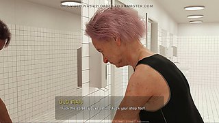 3D animated hentai adventure with Misskitty2k in a washing machine fantasy