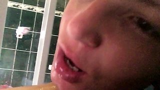 Lewd amateur brunette teen meg davis webcam masturbation