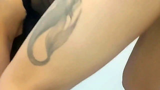 Skinny Wife Takes on a Giant BBC in Front of Her Cuckold