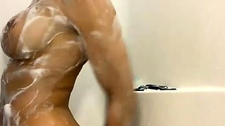 Big boobs milf masturbates with her dildo