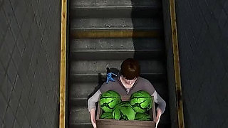 Titty Fucking a Ghost - Bound by Lust 3D Animated Game