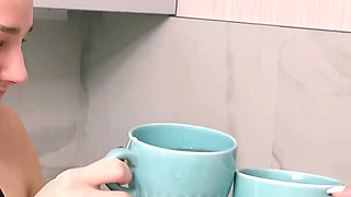 Fucked a Neighbor with Milk and Have Good Orgasm Lesbian Games