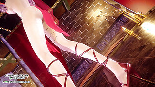 MMD Arash - Temptation Seraphine Sexy Hot Dance League Of Legends Uncensored Hentai 4K