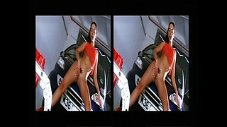 Thick Cock Stretches Slutty Pussy Wide