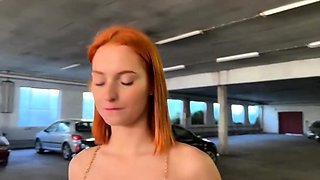 Dolly D outdoor cum and piss bukkake