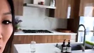 Big boobs milf masturbates with her dildo
