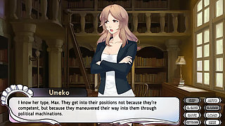 Maid Mansion: maid learning how to be  obedient and she got covered with cum ep.3