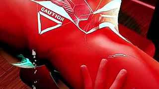 Blue Sex Robot in a BDSM Sex Show Challenge