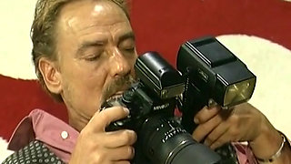 Perfect German Babe Riding Cock and Licking It