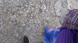 Turkish Stepmother Shows Horny Stepson How She Pisses From Her Hairy Pussy