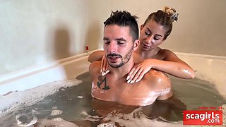 Steamy Blondie Babysitter Gets Fornicateed Hard