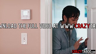 Pervy guy pounded hottie blond roommate
