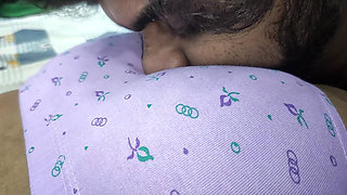 Malayali Couple Hot Romance with Boobs Suck