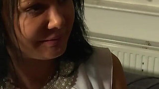Stepmom with Plump Tits Wants It on the Couch