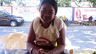 Clotilde's Bouncing Black Boobs - Asian Sex Diary