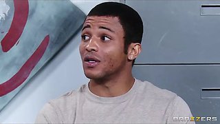 Big-tit blonde Lawyer Nikki Sexx is rammed in the ass at work