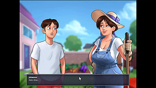 Summertime saga - delivering milk from Diana