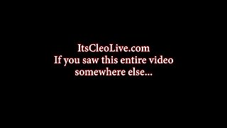 Cleo Lesbian Wrestling with Carmen Valentina