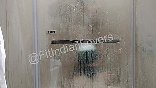 Fit Desi Couple Having Steamy Erotic Shower Sex