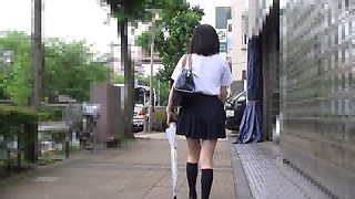 ※ Stalker Caution ※ [Absolutely watch to the end] Video chasing young students in Japan 004