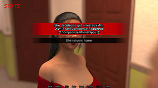 The Adored Marriage - Chapter 2 - V0.5 - Mr. Thompson got a handjob from Evelyn - Demo