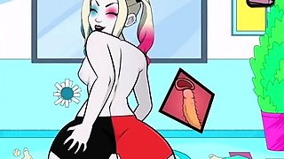 Harley Quinn Big Ass Riding Creampie - Hole House