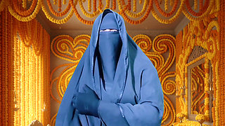 Hijabi woman fucking hard by her step brother