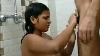 couple in the shower