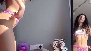 Teen Cute Italian Brunette Solo At