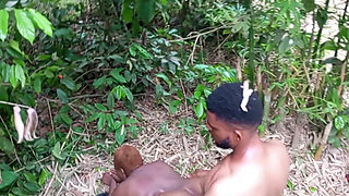 Big BBW Momma Patricia 9ja Riding and Pussy Fucked by Big Bros Network in the Bush Tour Somewhere in Africa