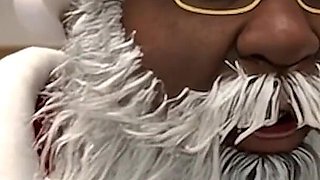 PAWG MILF Takes a Fat Black Cock From Santa