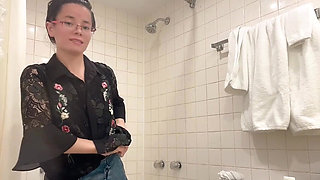In the Bathroom Subcribe Me for Watch More