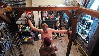 Mistress Izar & Latex Bubble in the Dungeon Part 3