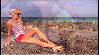 A Hardcore Threesome on the Beach Is Better with Your Friends - Private Porn Sex Videos