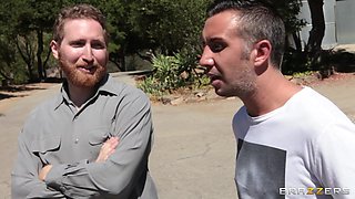 Riding Stick Shift With Staci Silverstone, Keiran Lee - Brazzers