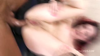 DP Creampie, Bambi Maso, 2on1 Balls Deep Anal for Italian an