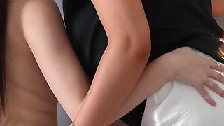Hey, Stepmom, Help Us Cum! Mistress Oksana Joins the Morning Fuck of a Young Horny Couple!