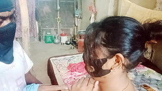 Indian college girl kissed the ground