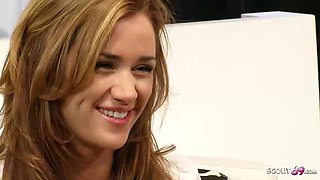 Ginger Girl Jessica Young at Casting Sex