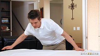 Best Of Brazzers: Massage Mania With Jmac, Markus Dupree, Ryan Smiles, Xander Corvus, Tommy Gunn, Monique Alexander, Cali Carter, Chanel Preston, Nat Turnher, Lisa Ann, Isiah Maxwell - Brazzers