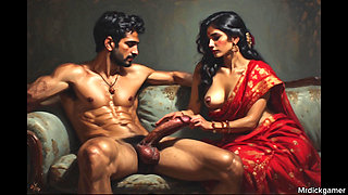 Beautiful india bhabhi fucking with hot boy, big boobs curvy ass aunty hot video