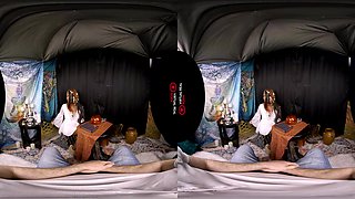 Love, Money And Health; Ebony Fortune Teller Big Tits Blowjob Doggy Style Cowgirl Cum On Tits