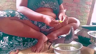 Desi Stepmom Fucked Hard by Stepson While Cooking - Big Ass & Footjob Fun