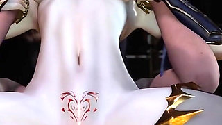 Beauty Queen Fuck Big Cock- 3D Animation