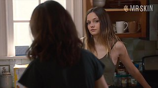 Emily Meade flaunting her celebrity titties and ass