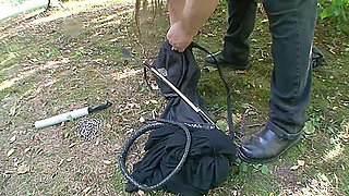 Threesome Outdoor Bdsm