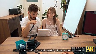 Hunt4k. striptease and xxx to get a new job...