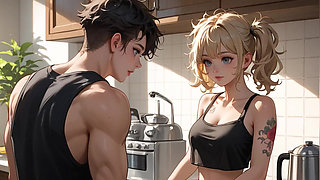 Step sister seduces Step brother while parents are out - part 1